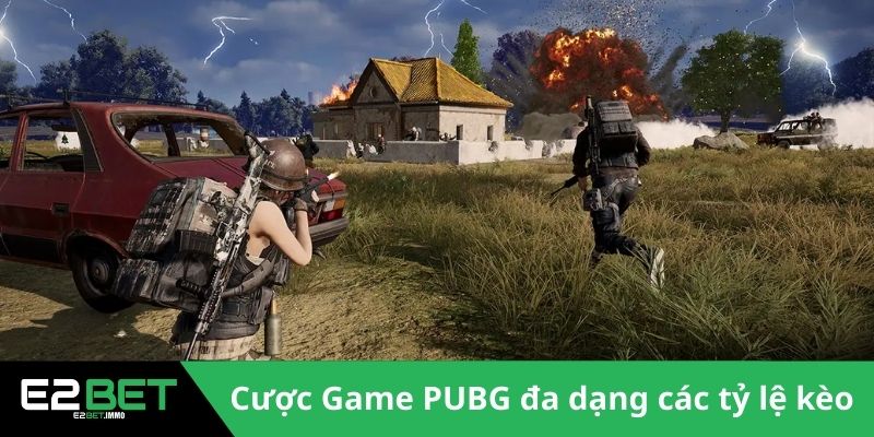 Cược Game PUBG đa dạng các tỷ lệ kèo 